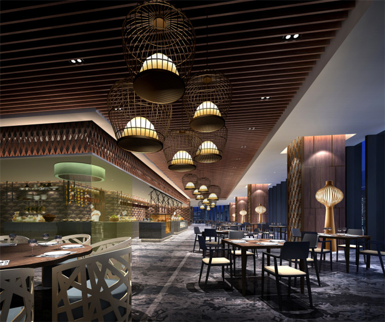 酒店局部餐廳空間 酒店局部餐廳空間