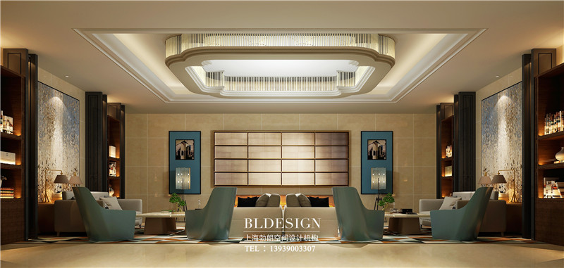 鄭州CBD大河錦悅四星級酒店大堂吧改造設(shè)計(jì)案例 鄭州CBD大河錦悅四星級酒店大堂吧改造設(shè)計(jì)案例