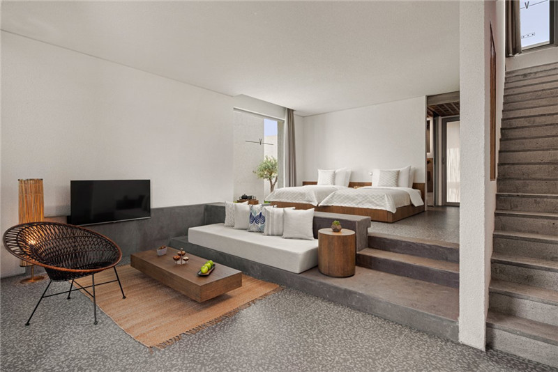 雙床房設計-Voyage Torba Hotel 土耳其小鎮(zhèn)度假精品酒店設計 雙床房設計-Voyage Torba Hotel 土耳其小鎮(zhèn)度假精品酒店設計