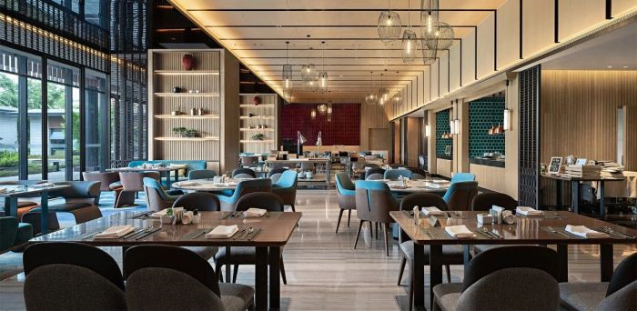 最新開業(yè) 成都海泉灣美憬閣索菲特酒店餐廳設(shè)計 最新開業(yè) 成都海泉灣美憬閣索菲特酒店餐廳設(shè)計