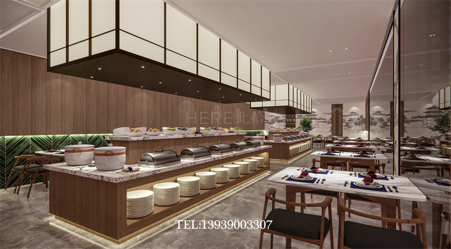 駐馬店頤龍灣湯泉養(yǎng)生會(huì)所自助餐廳裝修設(shè)計(jì)效果圖 駐馬店頤龍灣湯泉養(yǎng)生會(huì)所自助餐廳裝修設(shè)計(jì)效果圖